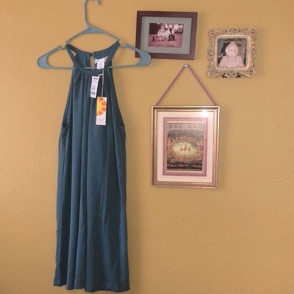 Cute teal summer dress NWT - Picture 1 of 7